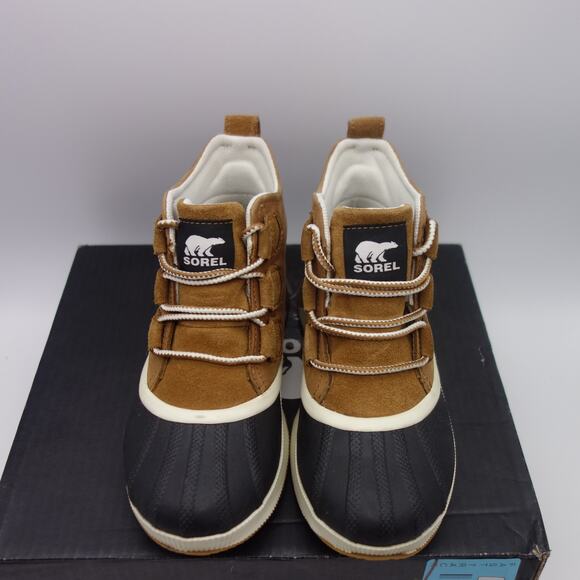 NEW Sorel Women's 5 Out N About III Classic Waterproof Duck Boot Taffy NO BOX - Picture 10 of 11